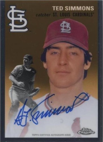 2023 Topps Chrome Platinum Anniversary - Ted Simmons #CPA-TS