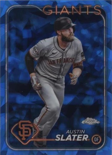 2024 Topps Chrome Update Series Sapphire Edition - Austin Slater #USCS261