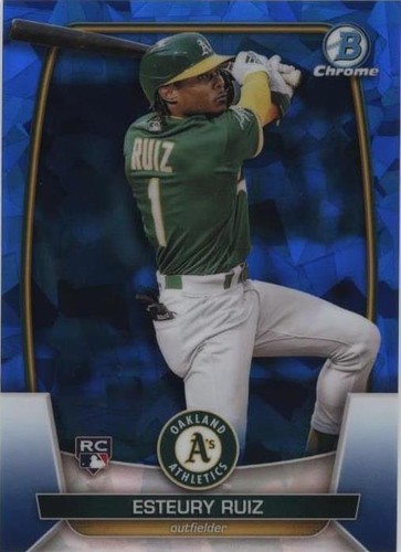 2023 Bowman Chrome Sapphire Edition - Esteury Ruiz #46