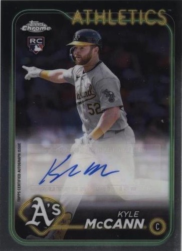 2024 Topps Chrome Update Series - Kyle McCann #AC-KMC