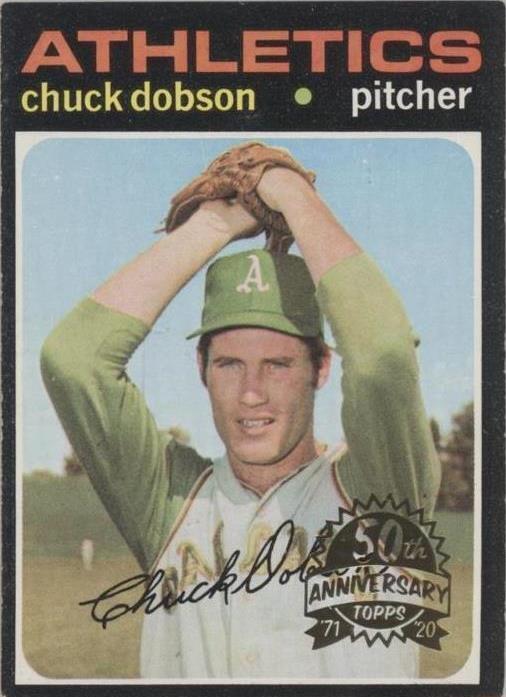 2020 Topps Heritage - Chuck Dobson #238
