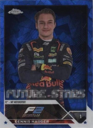 2023 Topps Chrome Sapphire Edition Formula 1 - Dennis Hauger #80