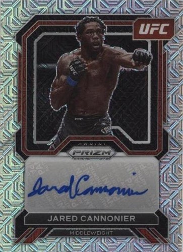 2023 Panini Prizm UFC - Jared Cannonier #SA-JCN