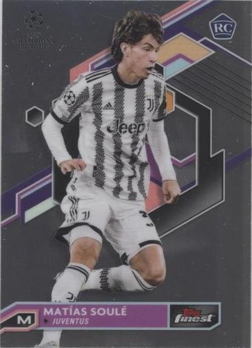 2022-23 Topps Finest UEFA Club Competitions Matias Soule #51
