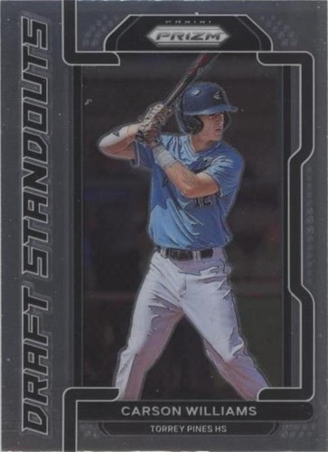 2021 Panini Prizm Draft Picks - Carson Williams #DS-CW