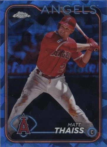 2024 Topps Chrome Update Series Sapphire Edition - Matt Thaiss #USCS274