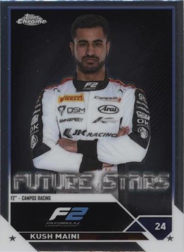 2023 Topps Chrome Formula 1 - Kush Maini #82