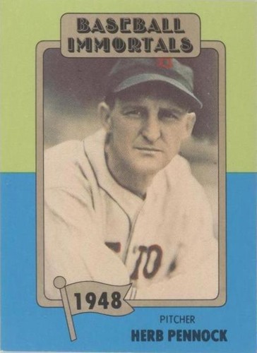 1980-87 SSPC Baseball Immortals - Herb Pennock #54