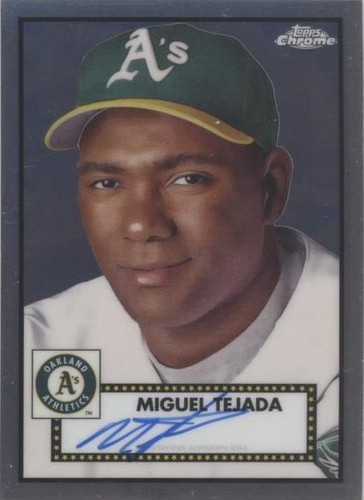 2021 Topps Chrome Platinum Anniversary - Miguel Tejada #PA-MT