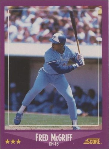 1988 Score - Fred McGriff #107