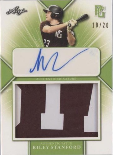 2021 Leaf Perfect Game National Showcase - Riley Stanford #PA-RS2