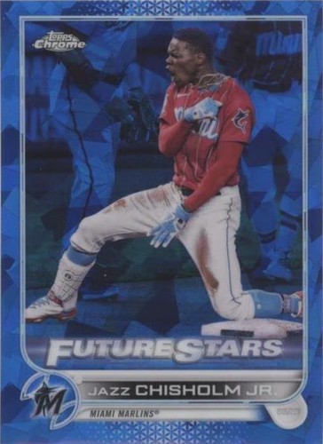 2022 Topps Chrome Sapphire Edition - Jazz Chisholm #6