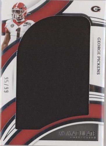 2022 Panini Immaculate Collection Collegiate George Pickens #IJ-GPI