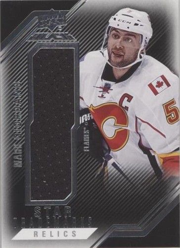 2016-17 UD Black - Mark Giordano #TR-MG
