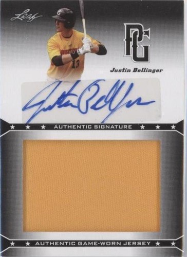 2013 Leaf Perfect Game Showcase - Justin Bellinger #JA-JB1