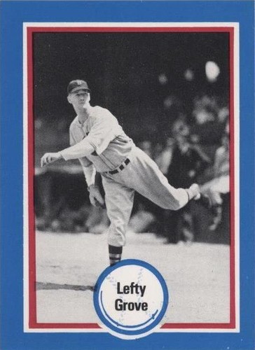 1976 Shakey's Baseball's Hall of Fame - Lefty Grove #52