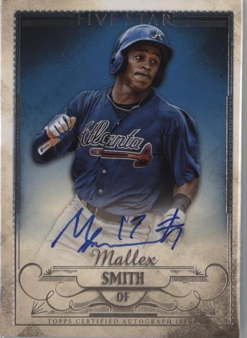 2016 Topps Five Star - Mallex Smith #FSA-MS