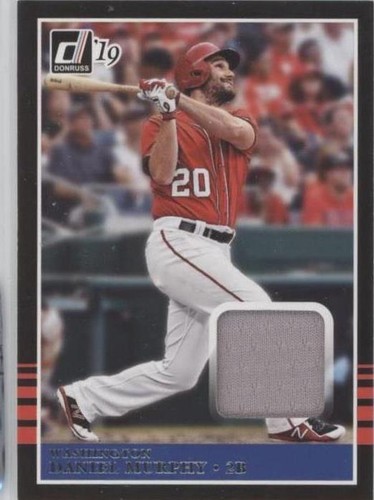 2019 Panini Donruss - Daniel Murphy #85M-DM