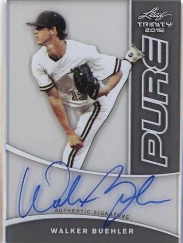 2015 Leaf Trinity - Walker Buehler #P-WB1