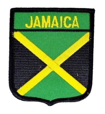 Patch toppa ricamata Bandiera scidetto Jamaica Termoadesiva