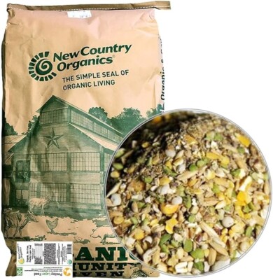 New Country Organics | Organic Classic Layer Feed 25lb | Soy-Free | 17% Protein