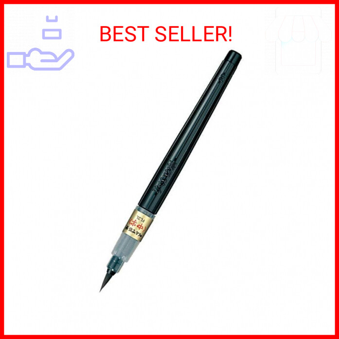Pentel Fude Brush Pen, Medium (XFL2L)