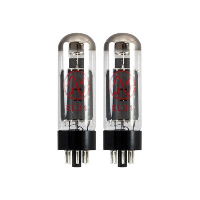JJ Electronic EL34-WC Poweramp Vacuum Tube   Apex Matched Pair