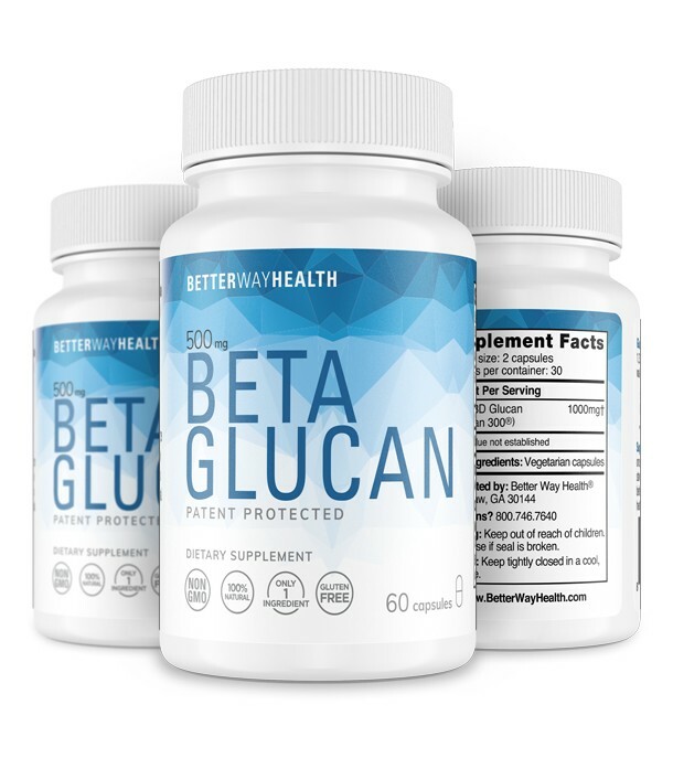 Better Way Health Beta Glucan 500 mg (60 Capsule bottle)のeBay公認海外通販