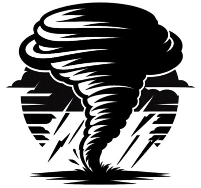 Storm Weather Design Storm Chaser Tornado Hurricane Car Truck Window Vinyl Decal