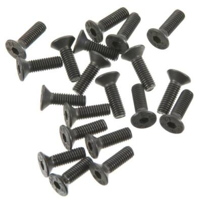 Thunder Tiger Flat Head Socket Screw 3x10mm (20)  MT4 G3 PD0678