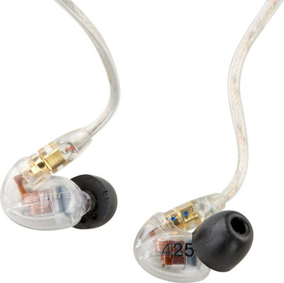 Shure SE425 CL Balanced Sound Isolating Earphones (Clear