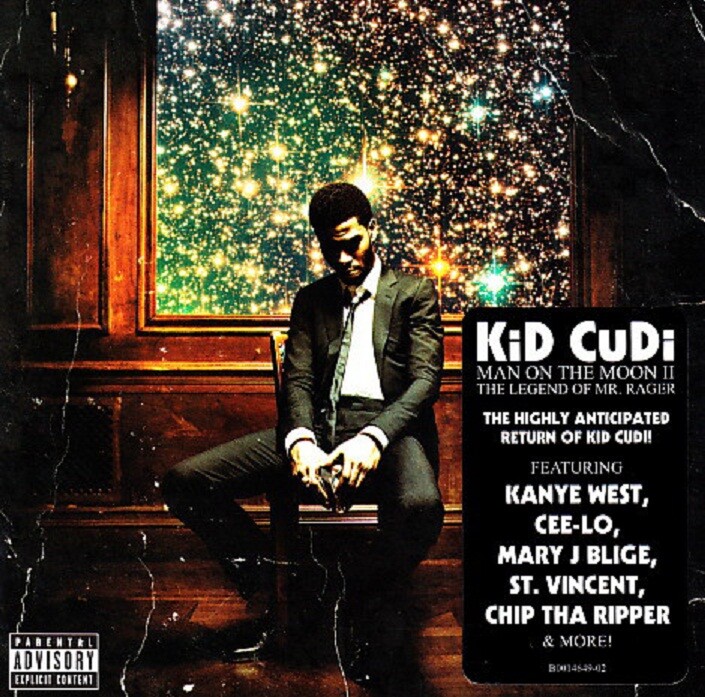 Kid Cudi - Man on the Moon レコード Kid Cudi Signed Autographed Man On The Moon Vinyl Record