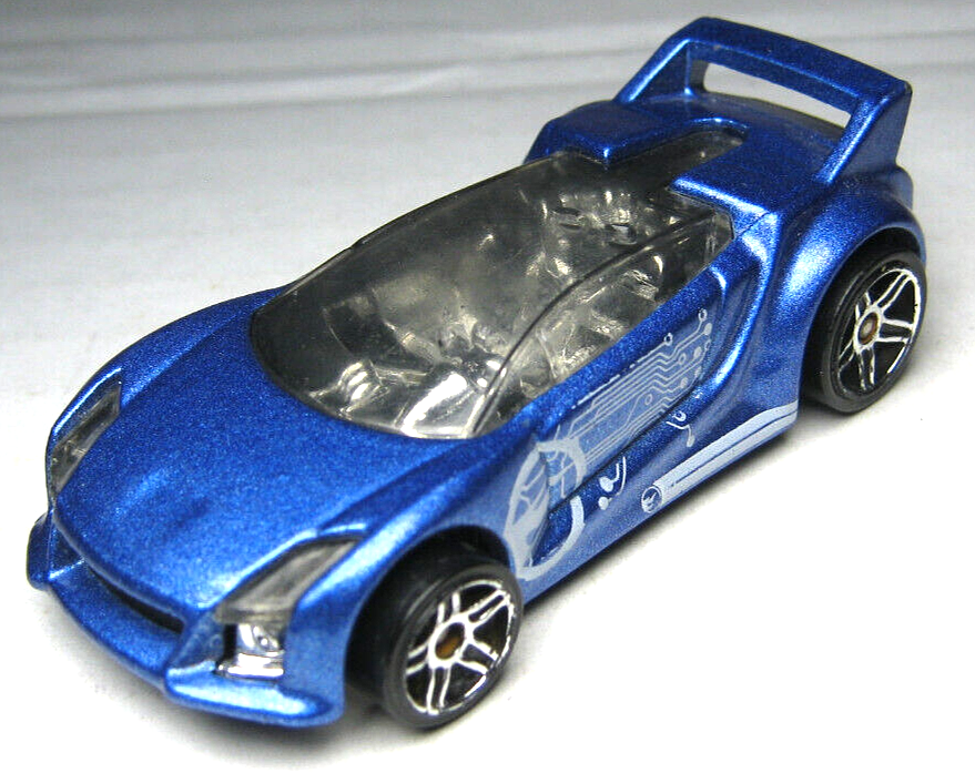 Quick N Sik Blue 1:64 Diecast 2 3/4
