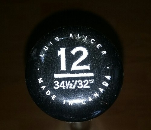 NIKE St. Louis Cardinals Luis Alicea Signed Baseball Bat 34.5/32 Model #S329