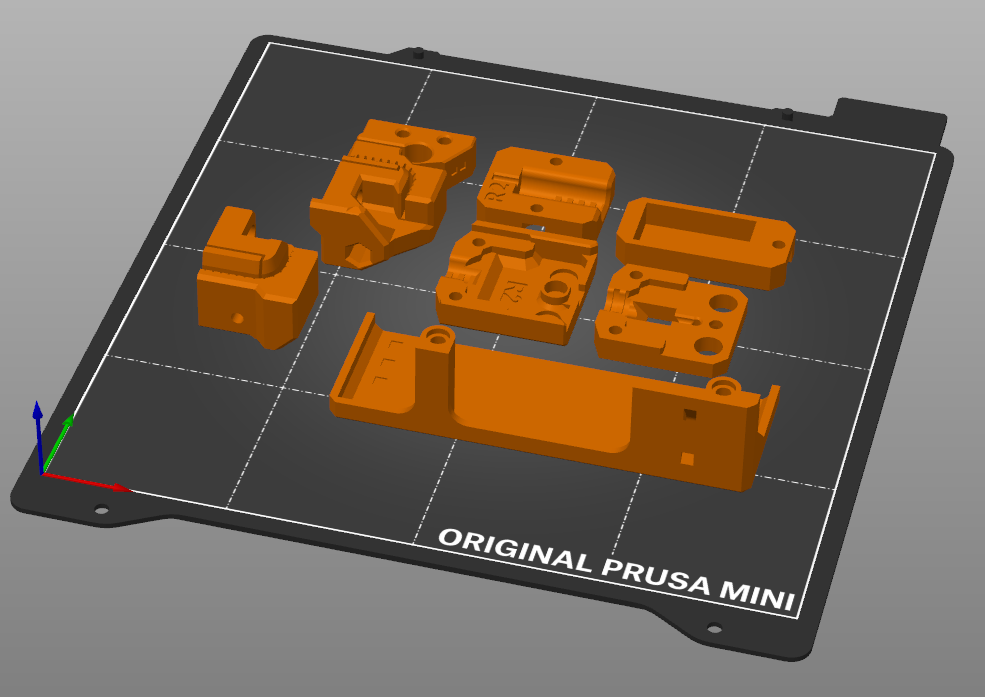 Prusa MK3S+ To MK4 3D Printer Printed Parts Upgrade Kit