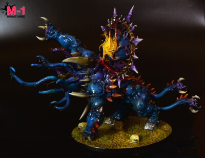 Warhammer 40k Thousand Sons Mutalith Vortex Beast M1 painted