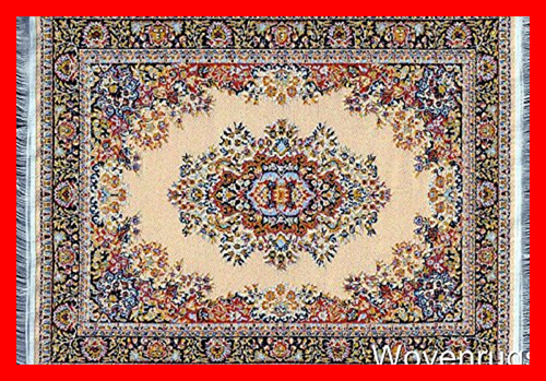 Set Of 4 Unique Fab NAVY W Flower Patter 6