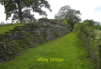 Photo 6x4 Roman Wall Mortimer West End Part of the Roman Wall at Silchest c2011