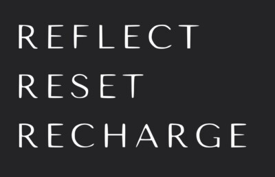 Reflect Reset Recharge Vinyl Die Cut Car Decal Sticker Laptops Trucks