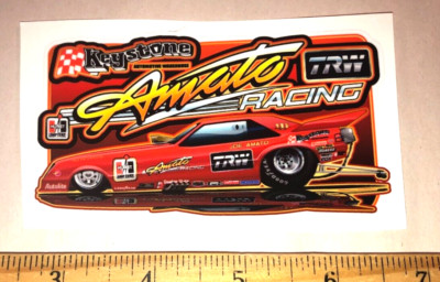 SALE! Joe AMATO RACING Keystone TRW Mustang NHRA Racing Funny Car Sticker Decal