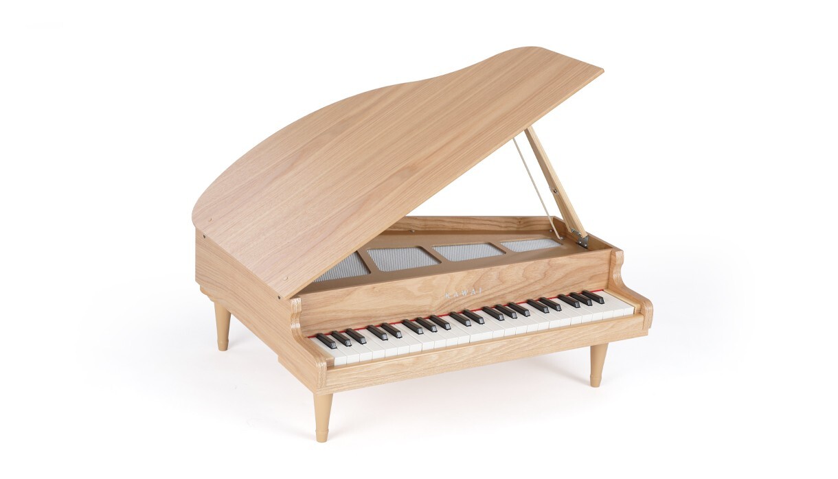 KAWAI Mini Grand Piano 44 Key Toy Piano Natural Wood 1244