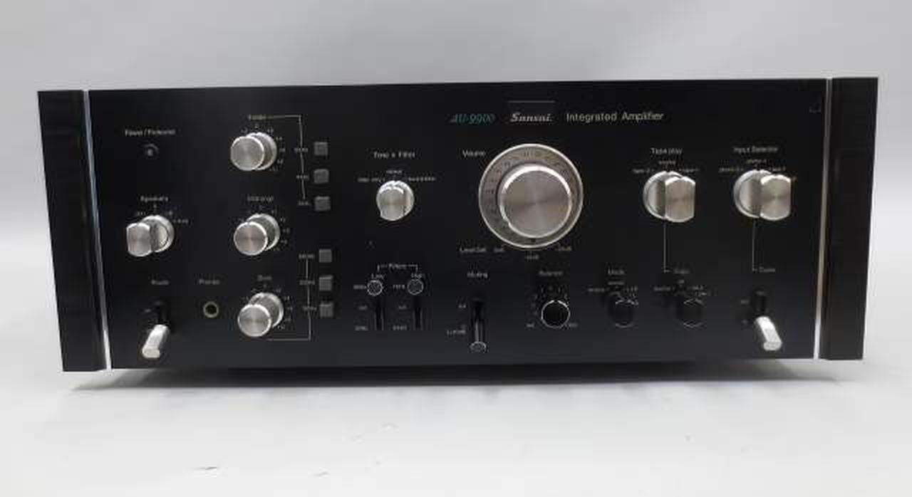 SANSUI AU-9900 Integrated Amplifier Maintained Tested Used