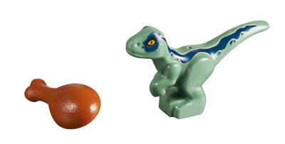 LEGO 5005255 Toys R Us Bricktober Jurassic World Baby Velociraptor Blue NEW