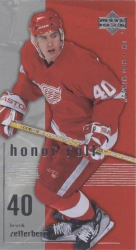 2003-04 Upper Deck Honor Roll - Henrik Zetterberg #28