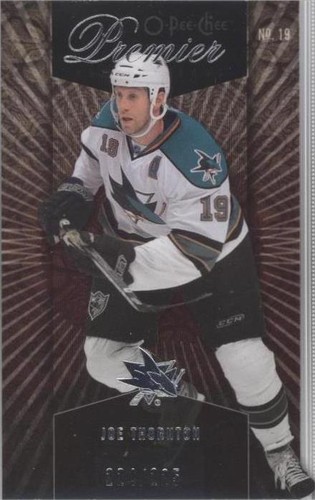 2009-10 O-Pee-Chee Premier - Joe Thornton #25