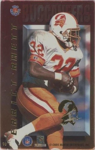 1996 Pro Magnets Errict Rhett #96