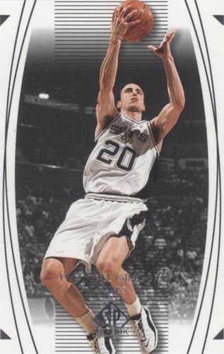 2003-04 SP Signature Edition EMANUEL MANU GINOBILI Auto