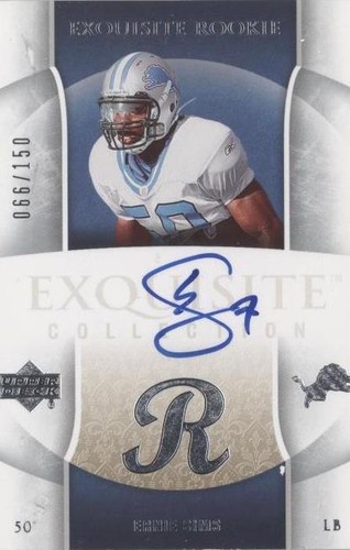 2006 Upper Deck Exquisite Collection Ernie Sims #76
