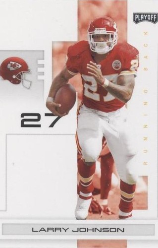 2007 Playoff NFL Playoffs Larry Johnson #49