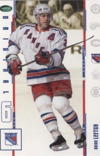2003-04 Parkhurst Original Six New York Rangers - Brian Leetch #18